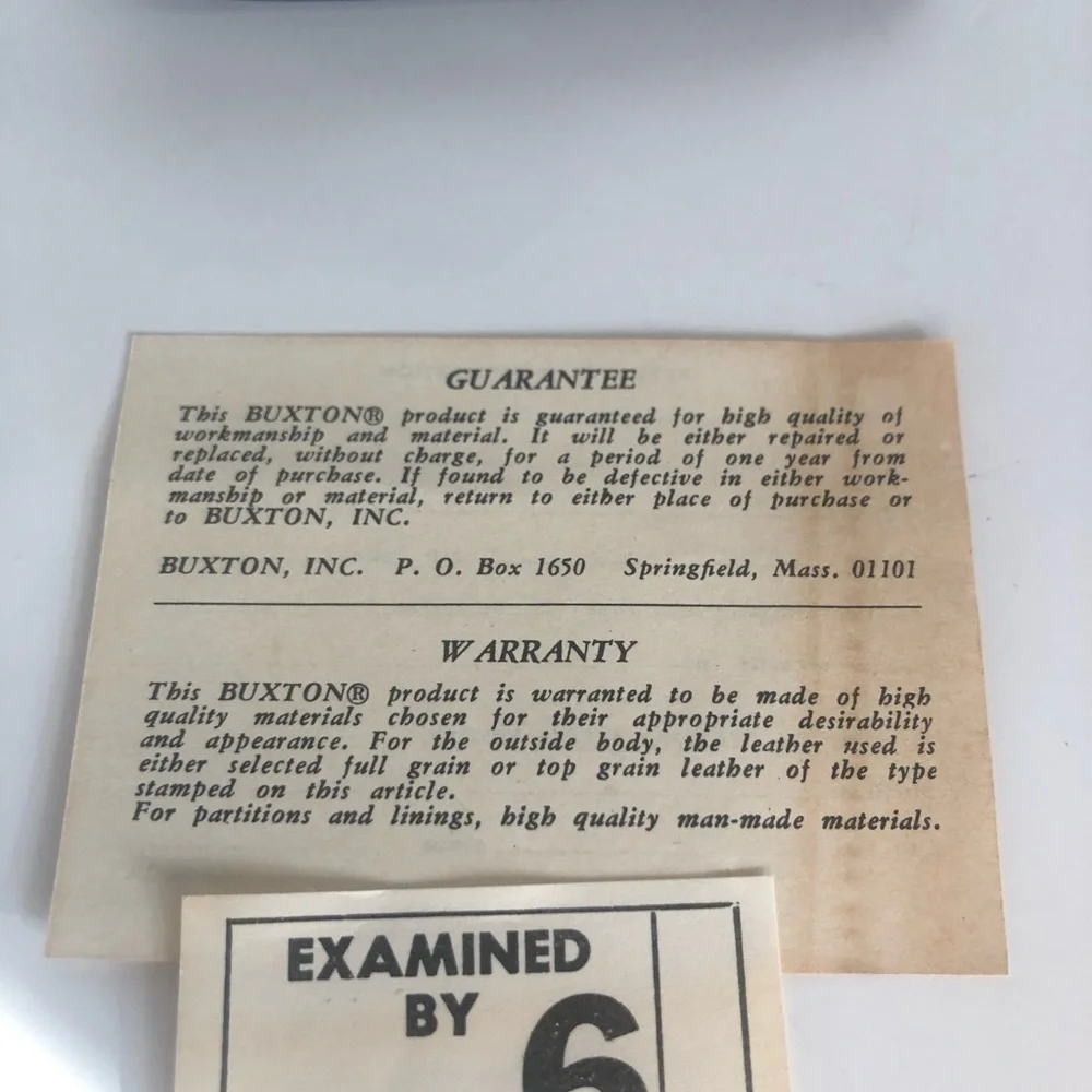 Buxton Men’s Wallet (2 available)